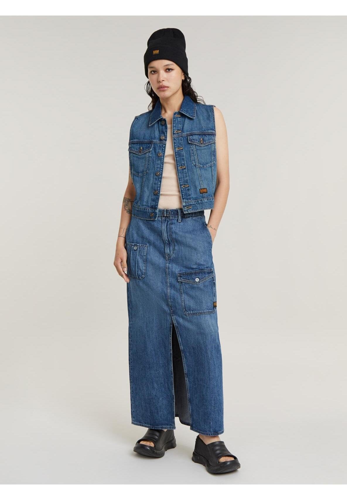 BELTED LONG SKIRT Media 2