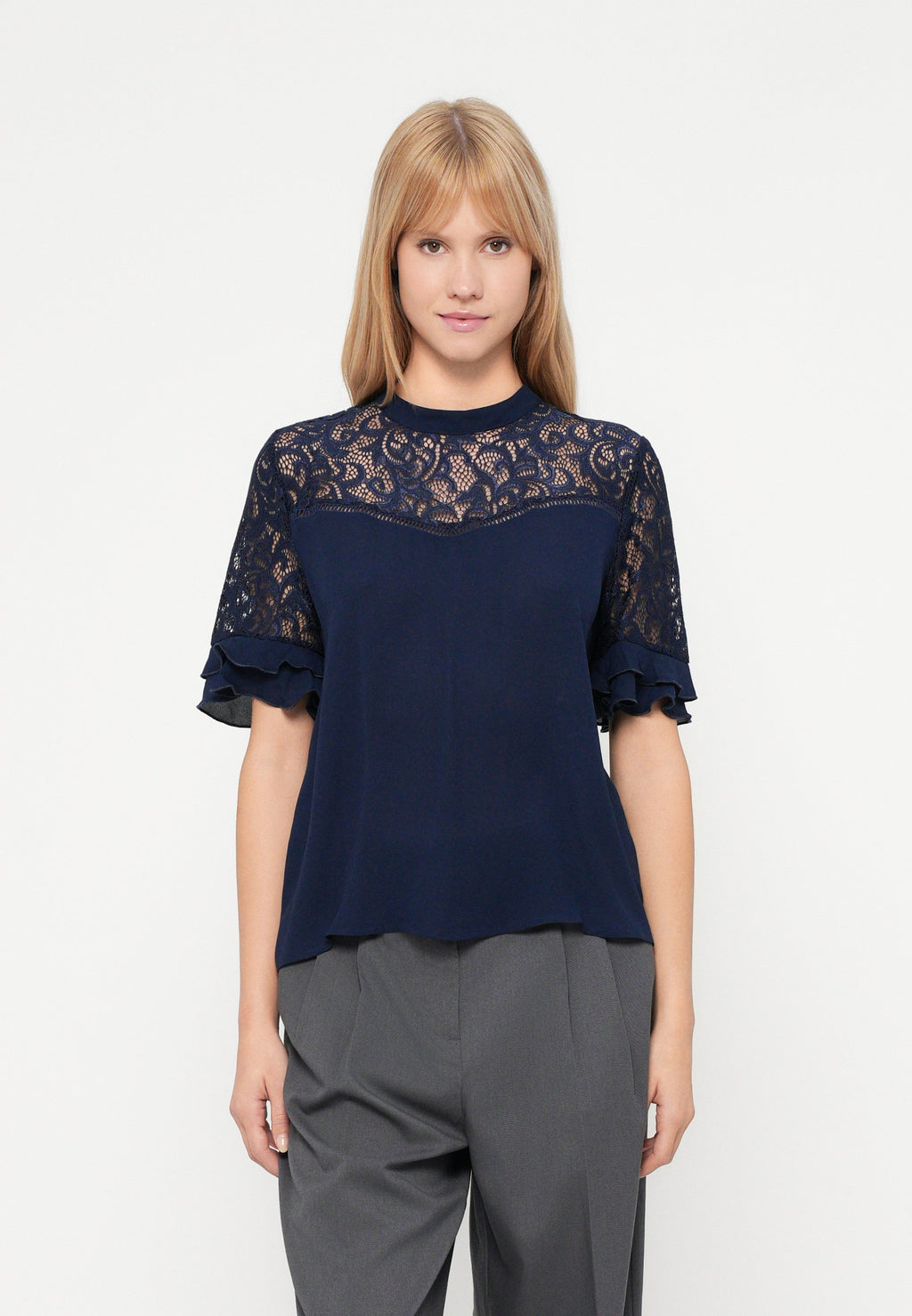 VILA VISHIMMER HIGH NECK