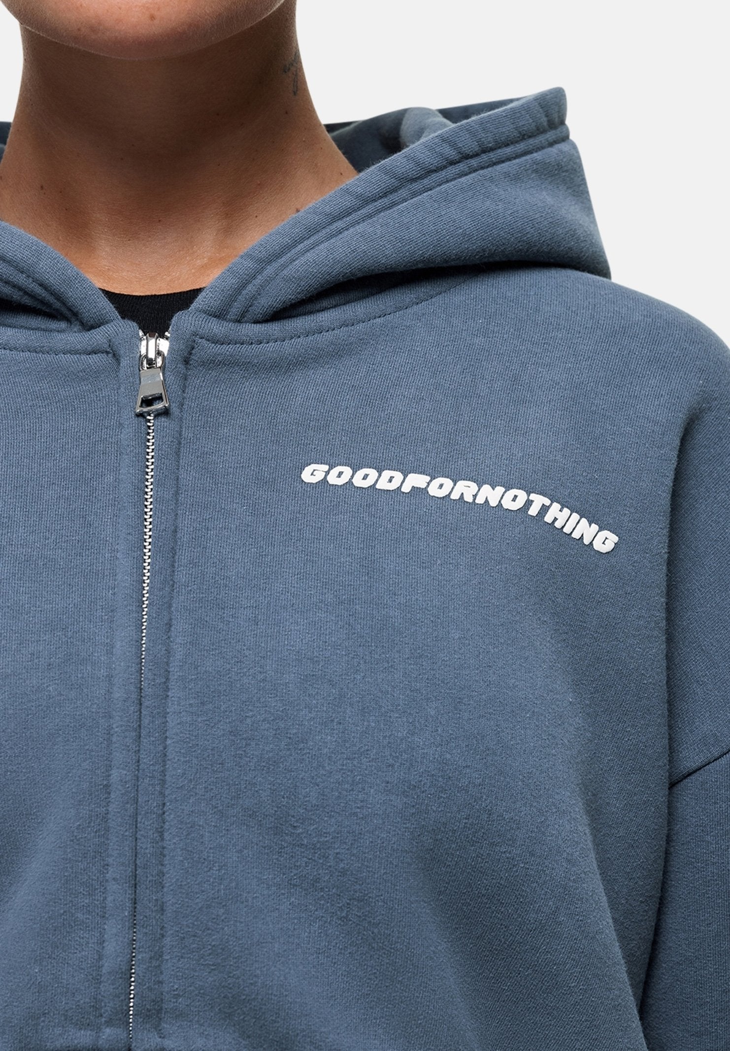 Good For Nothing ESSENTIAL CROPPED  HOODIE