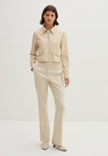 Stefanel GLOSSY-EFFECT WITH ZIP