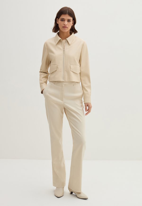 Stefanel GLOSSY-EFFECT WITH ZIP