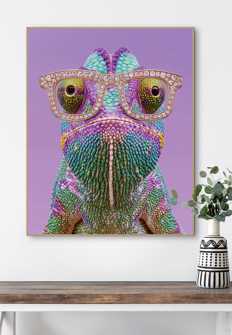 Orange Wallz YELLOW KARMA CHAMELEON