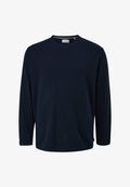 s.Oliver MIT RUNDHALSAUSSCHNITT - Jumper - navy