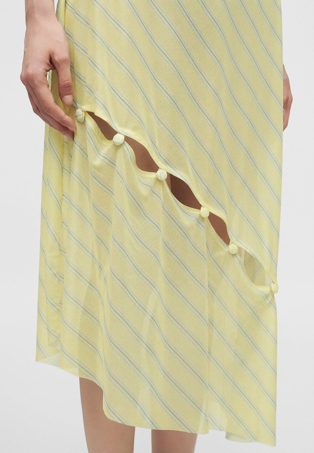House of Sunny STRIPED ASYMMETRIC