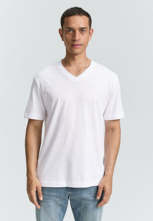 TOM TAILOR 2-PACK - Basic T-shirt - white