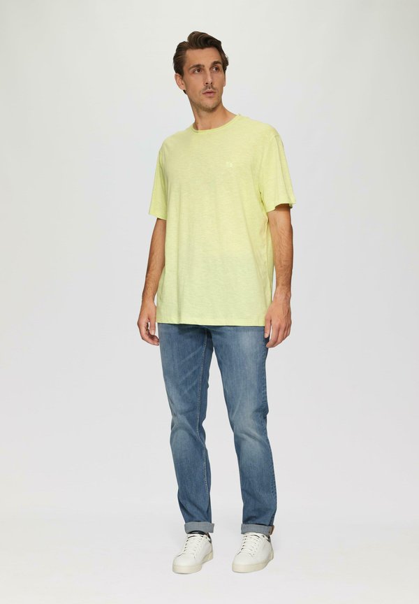 s.Oliver Basic T-shirt - limettengrün