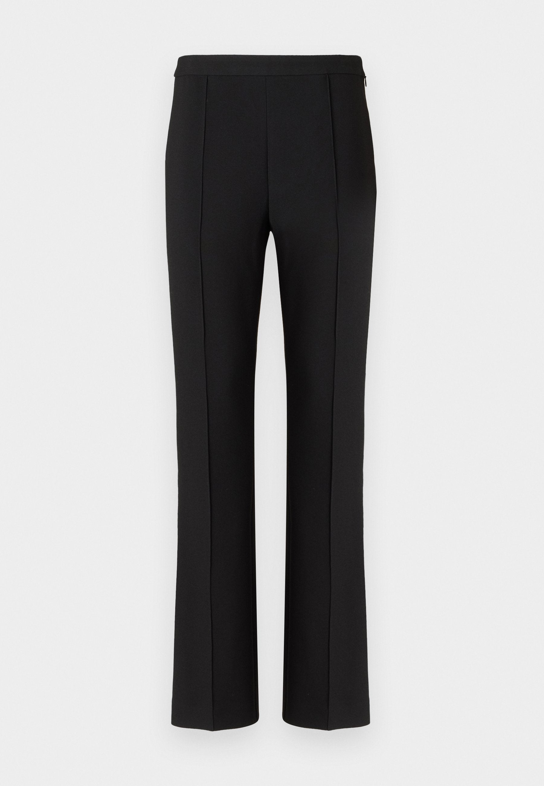 PRESSED CREASE KICK FLARE TROUSERS Media 1