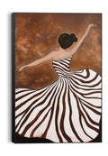 Orange Wallz DANCING LADY