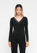 Vero Moda VMSKYE - Long sleeved top - black