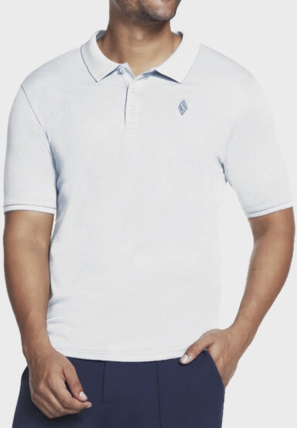 Skechers APPAREL OFF DUTY - Polo shirt - wht white
