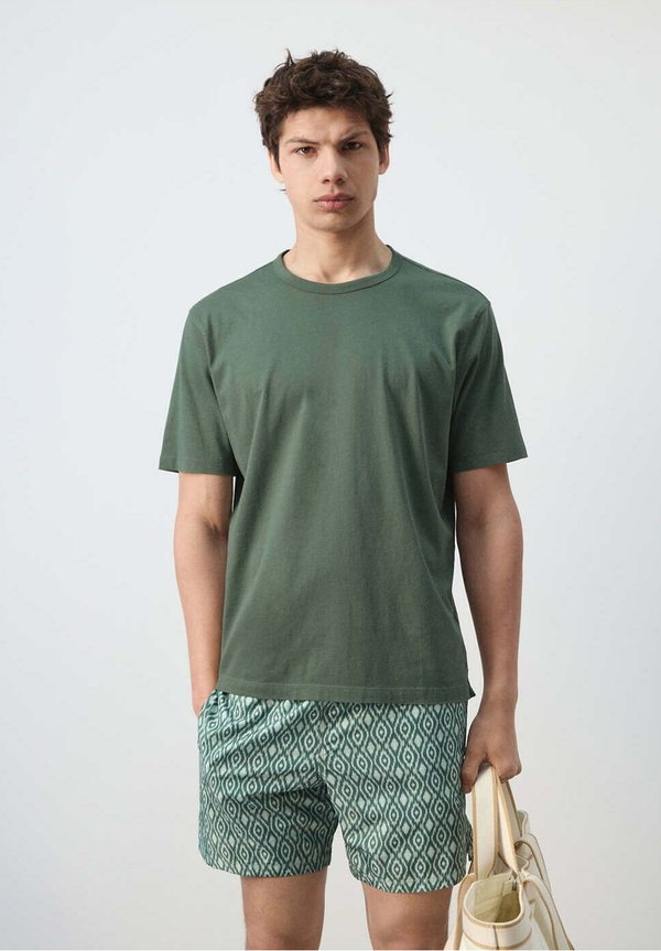 Mango ADULT - Basic T-shirt - green