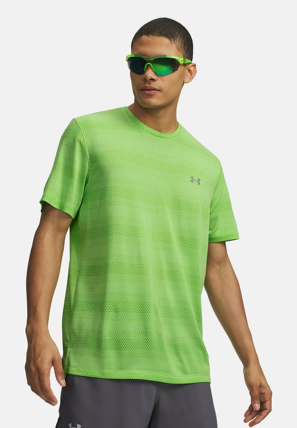 Under Armour VELOCITI - Sports T-shirt - lumos lime