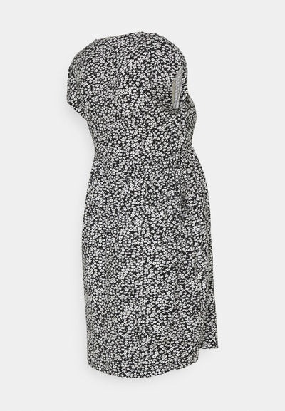 JoJo Maman Bébé FLORAL MATERNITY NURSING WRAP DRESS