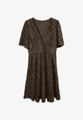 Vero Moda DRESS VMDEA MIDI DRESS - Shirt dress - chocolate brown