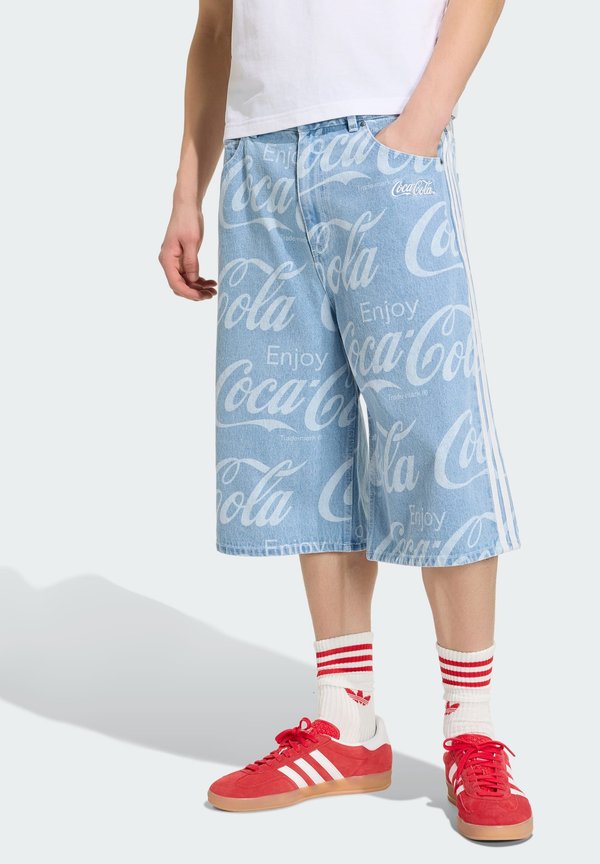 adidas Originals UNISEX - Denim shorts - indigo denim