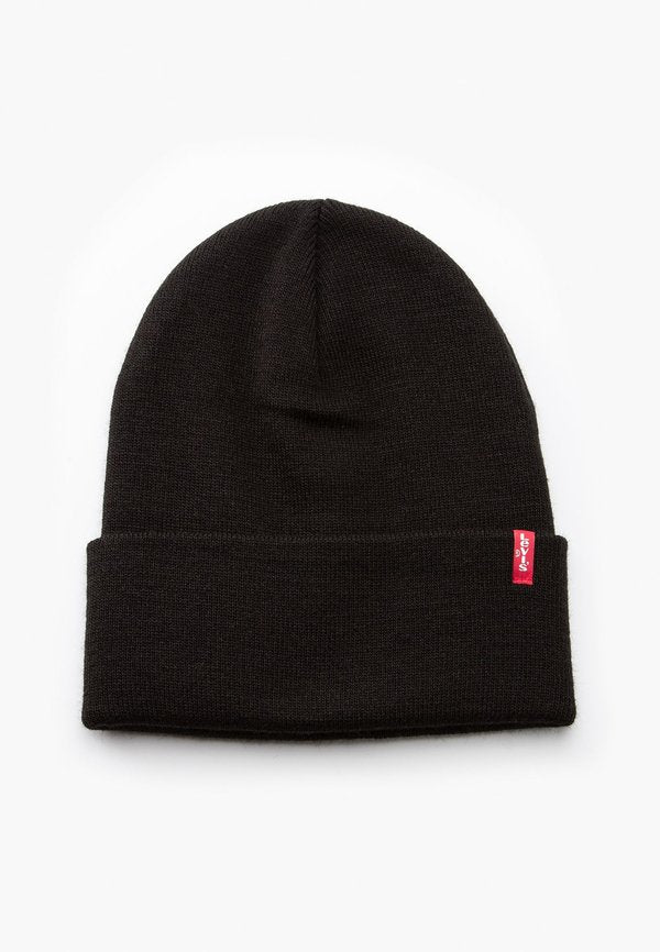 Levi's® SLOUCHY TAB BEANIE UNISEX - Beanie - regular black