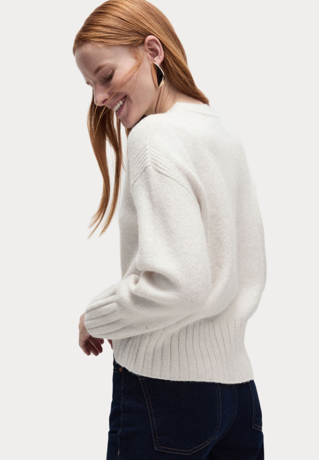 Marks & Spencer TEXTURED CREW NECK