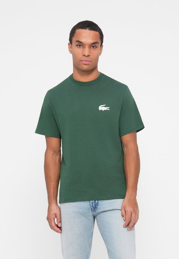 Lacoste Print T-shirt - green/white