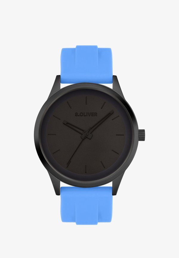 s.Oliver SPORT SILICONE - Watch - blau