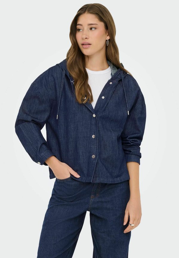 ONLY Denim ONLLIZZY Denim - Denim jacket - dark blue denim