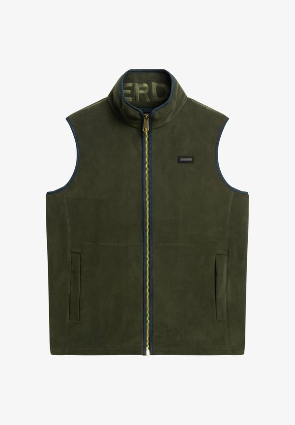 Superdry & Co ESTATE  - Waistcoat - surplus goods olive green