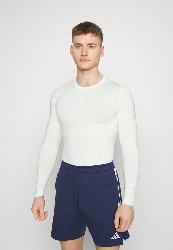 adidas Performance TECHFIT LS TEE M - Undershirt - white