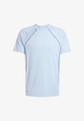 adidas Performance TEE - Print T-shirt - glow blue