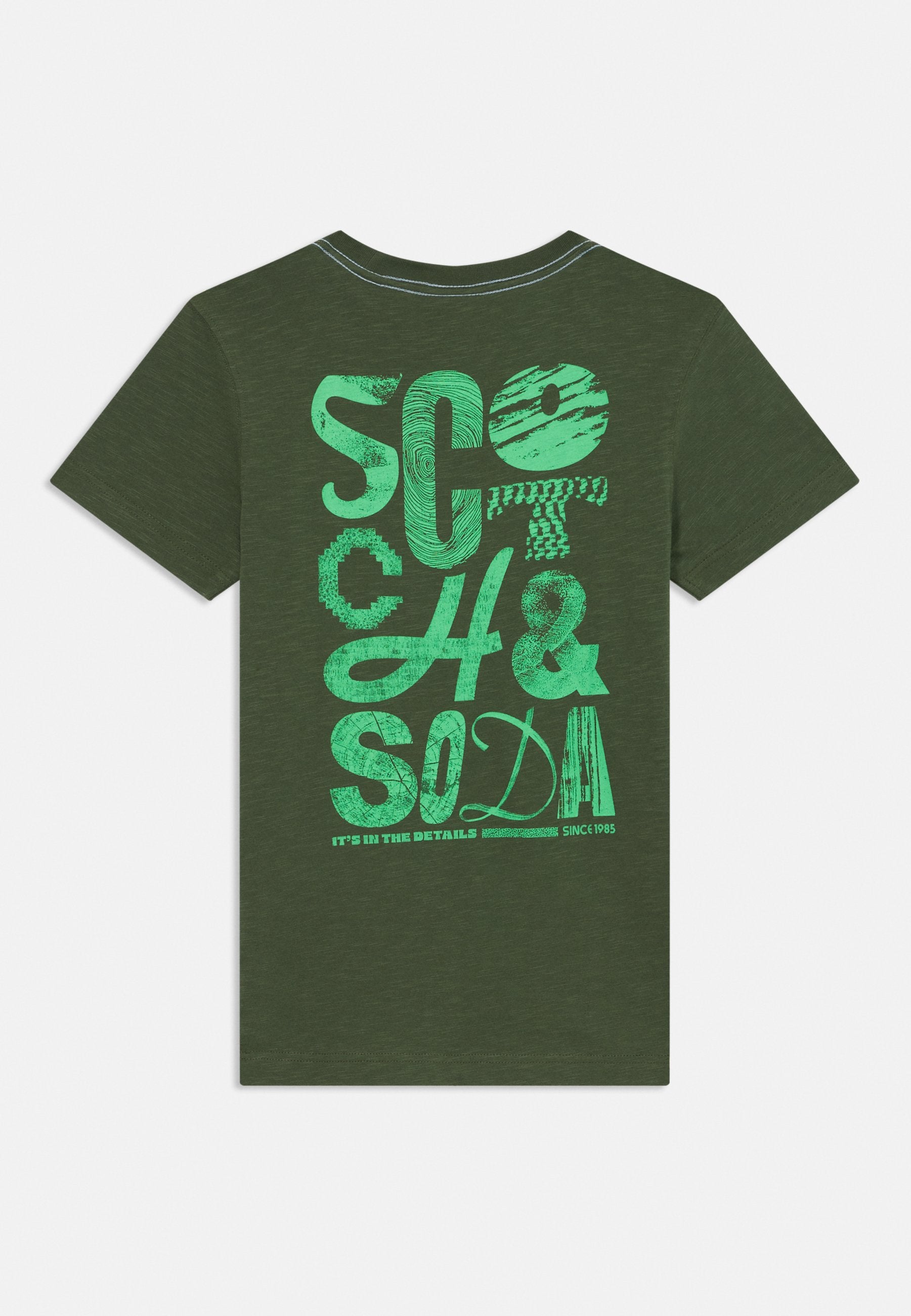 Scotch & Soda REGULAR FIT WITH BACK ARTWORK