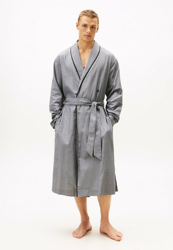 Tommy Hilfiger Dressing gown - grey herringbone