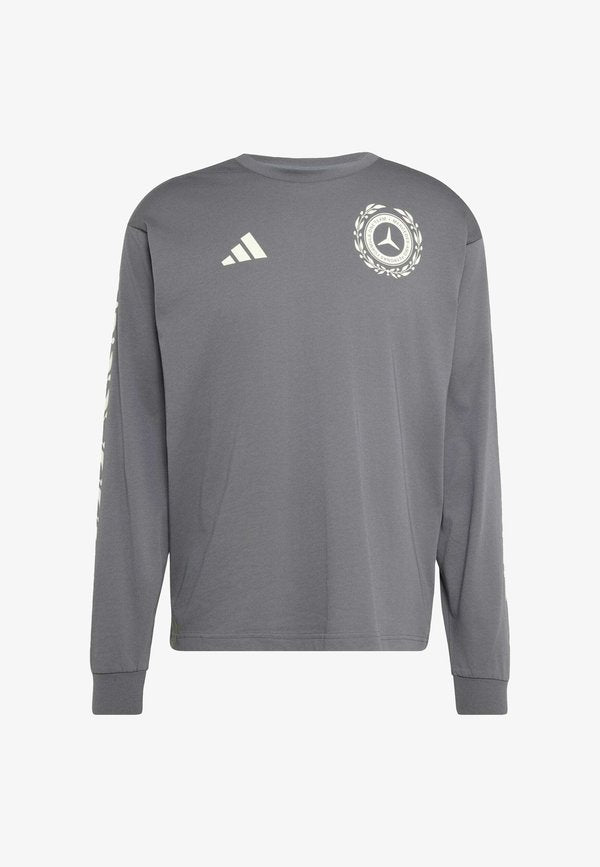 adidas Performance Long sleeved top - granite   off white