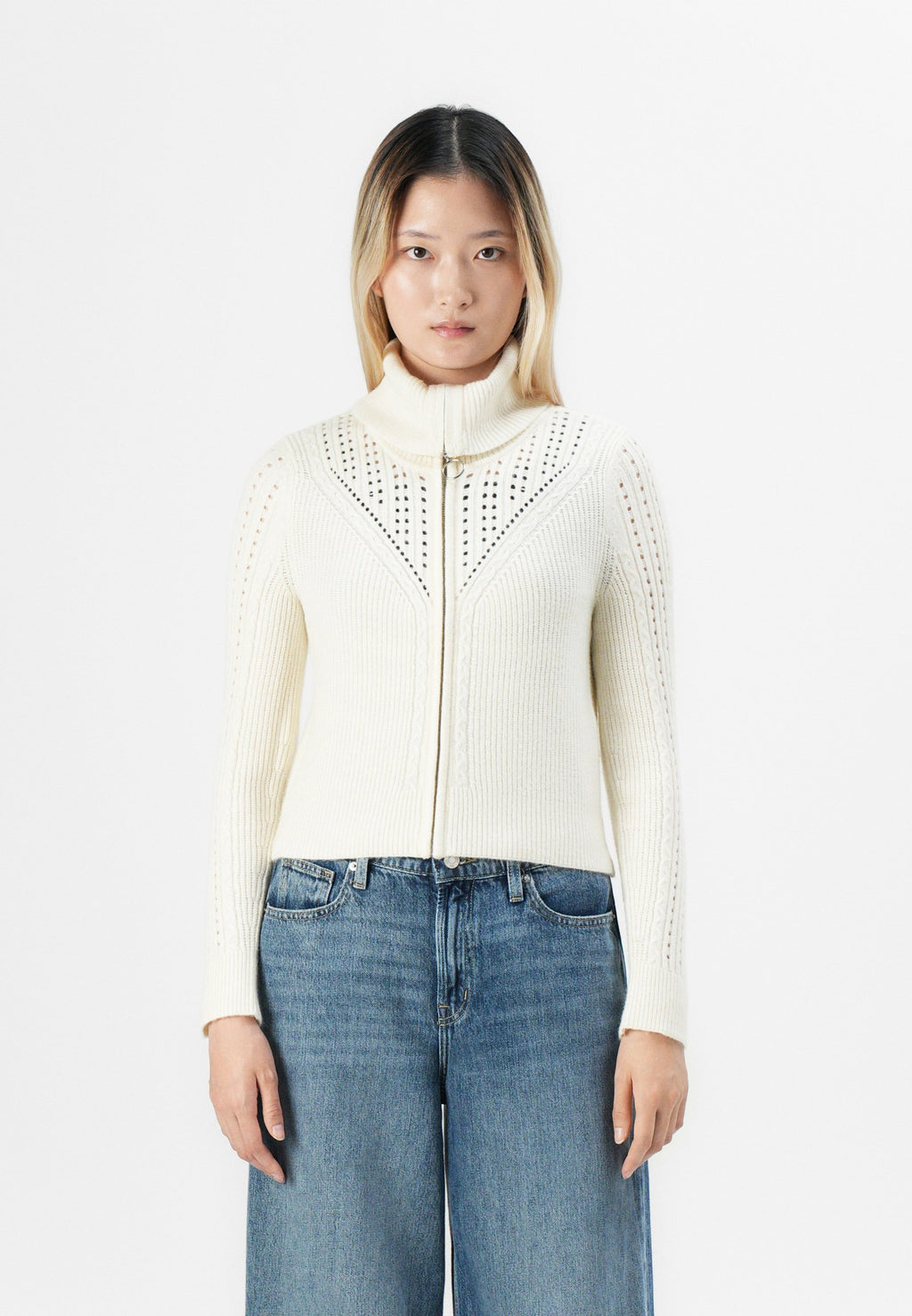 ONLY ONLLISELOTTE ZIP CARDIGAN