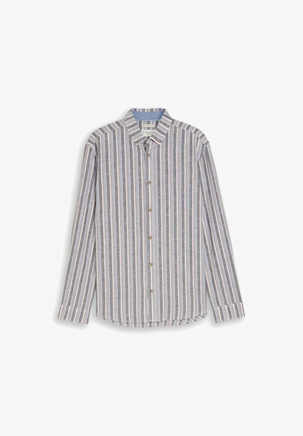 TOM TAILOR Shirt - blue multicolor stripe