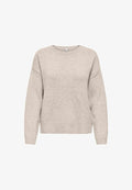 ONLY ONLOLIVIA LS O-NECK CC KNT - Jumper - humus