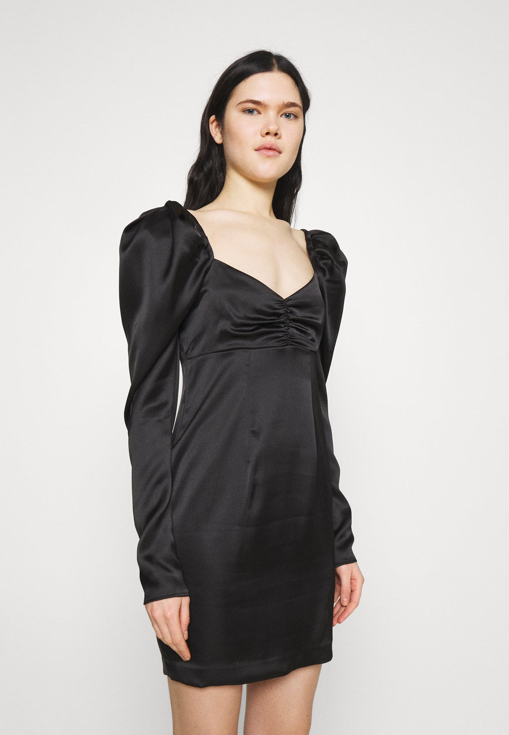 NA-KD PUFFY SLEEVE DETAIL DRESS