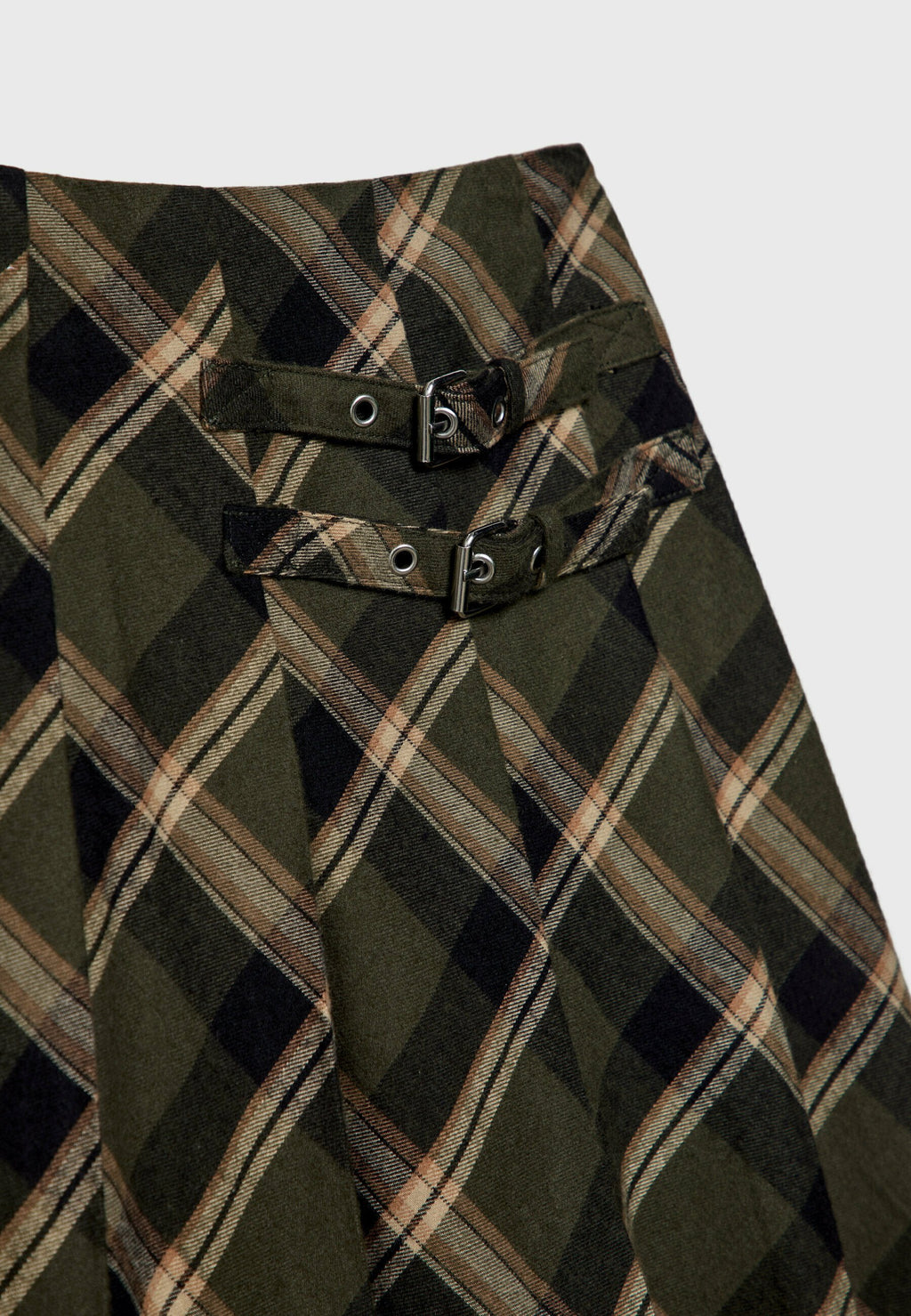 Stradivarius CHECK MIDI BUCKLES
