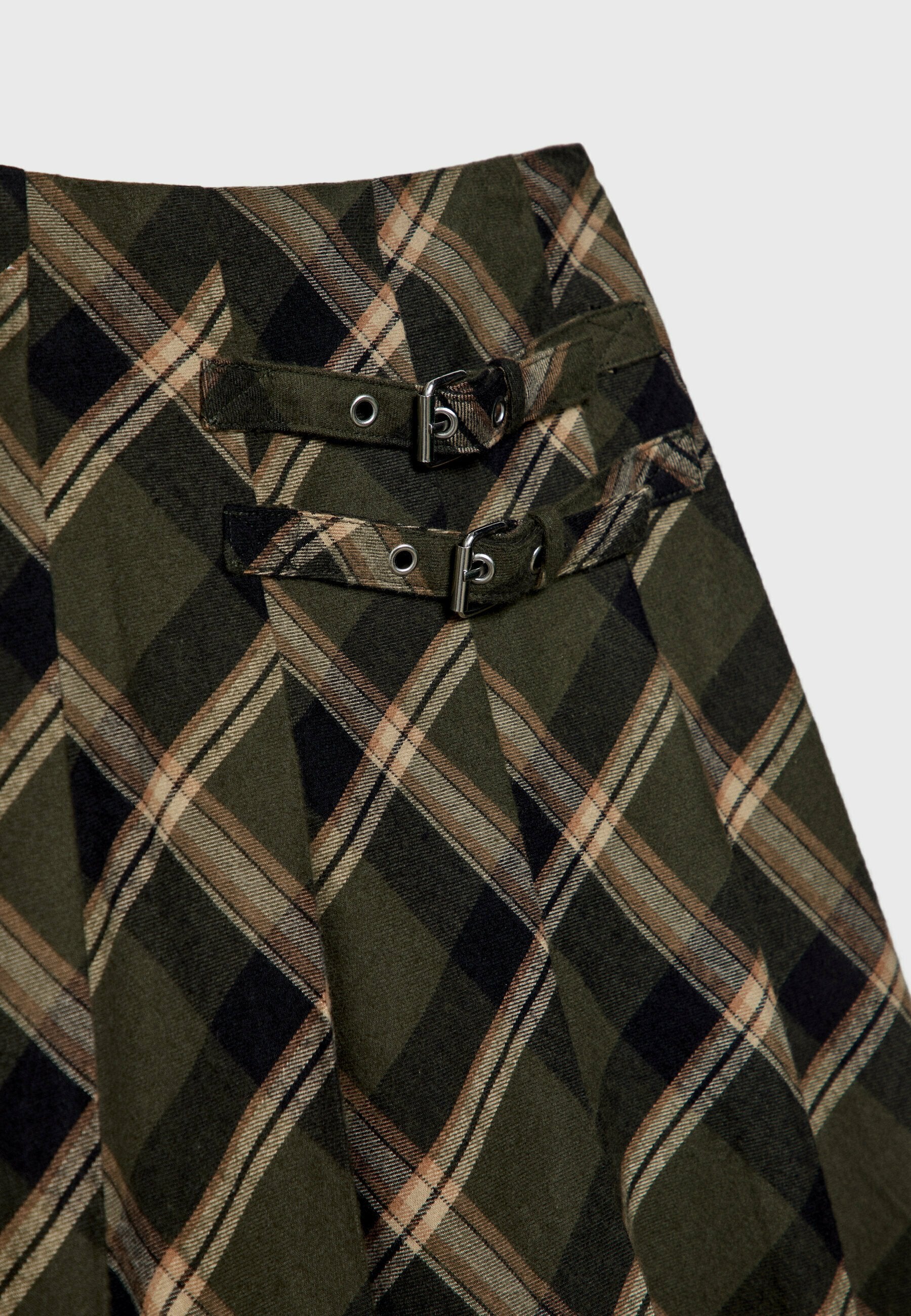Stradivarius CHECK MIDI BUCKLES