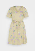 Pieces PCLILIANA V NECK SHORT DRESS