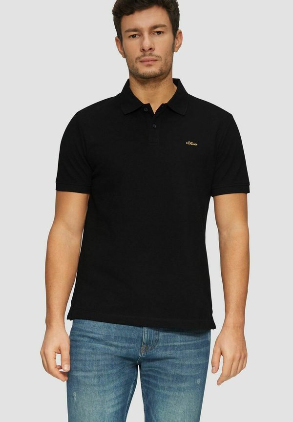 s.Oliver Polo shirt - schwarz