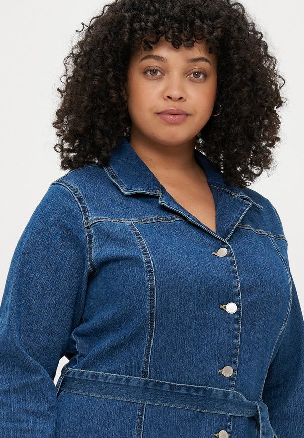 Vero Moda Curve Denim VMCTELLY Midi