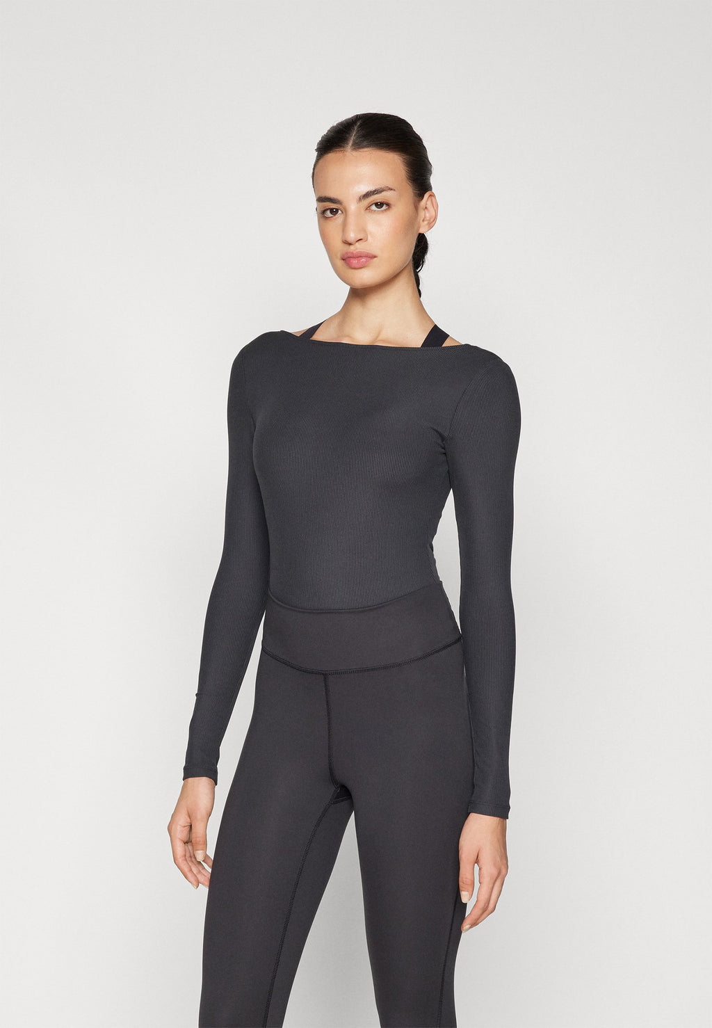 Girlfriend Collective AVA SCOOP BACK BODYSUIT THONG