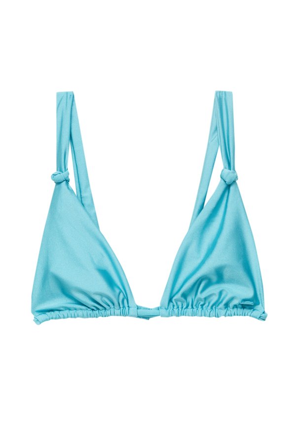 PULL&BEAR SHINY TRIANGLE WITH KNOTS
