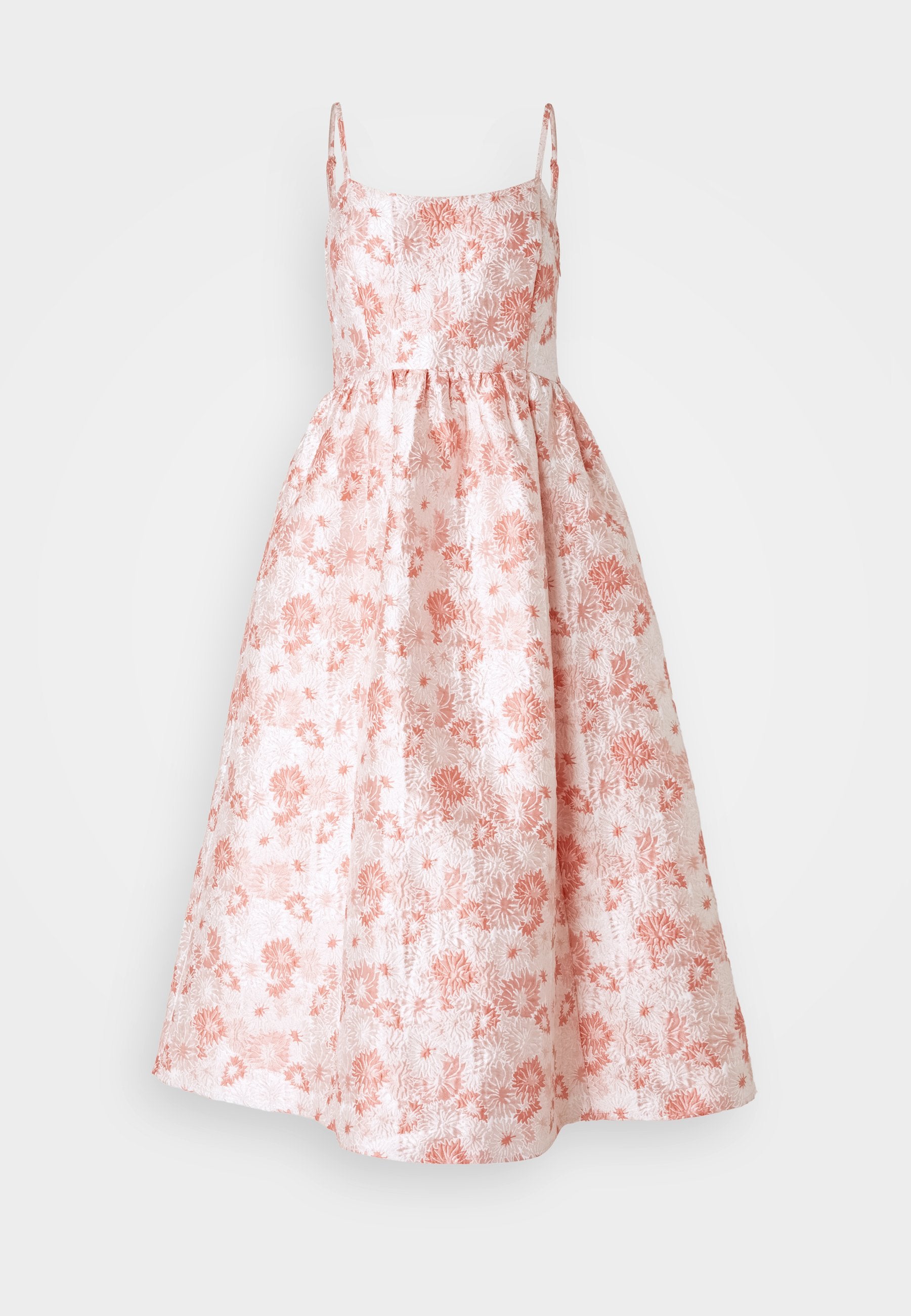 Selected Midi Floral jacquard