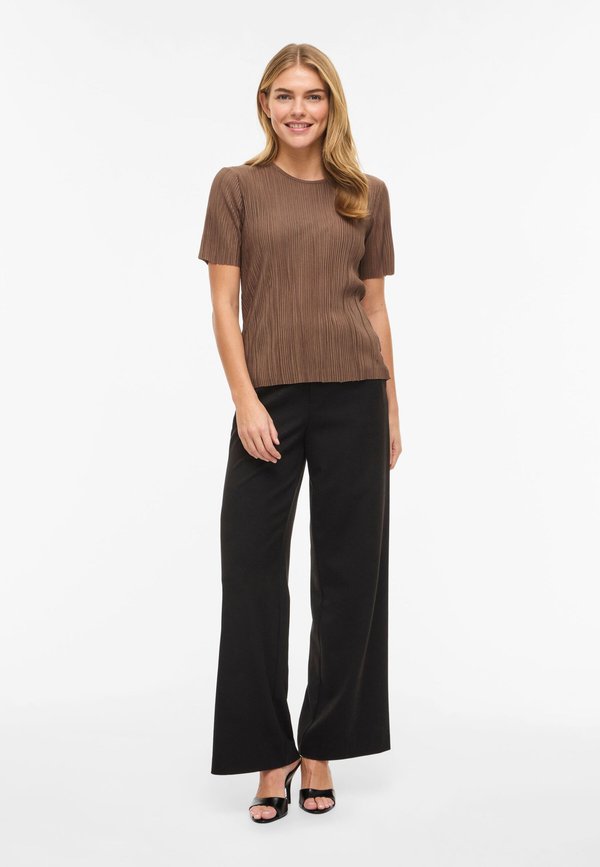 VILA Short Sleeved VIPLISA Pleated