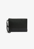 Tommy Hilfiger LOGO  POUCH - Wash bag - black