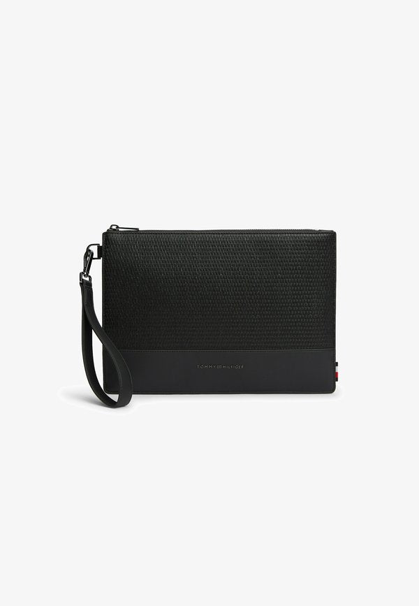 Tommy Hilfiger LOGO  POUCH - Wash bag - black