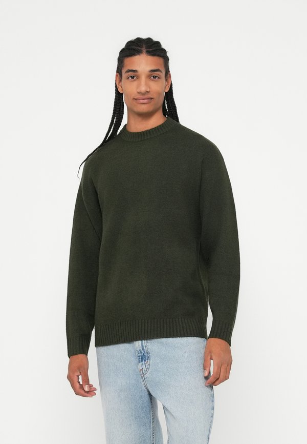 Jack & Jones JJESOHO OLLIE CREW NECK - Jumper - duffel bag