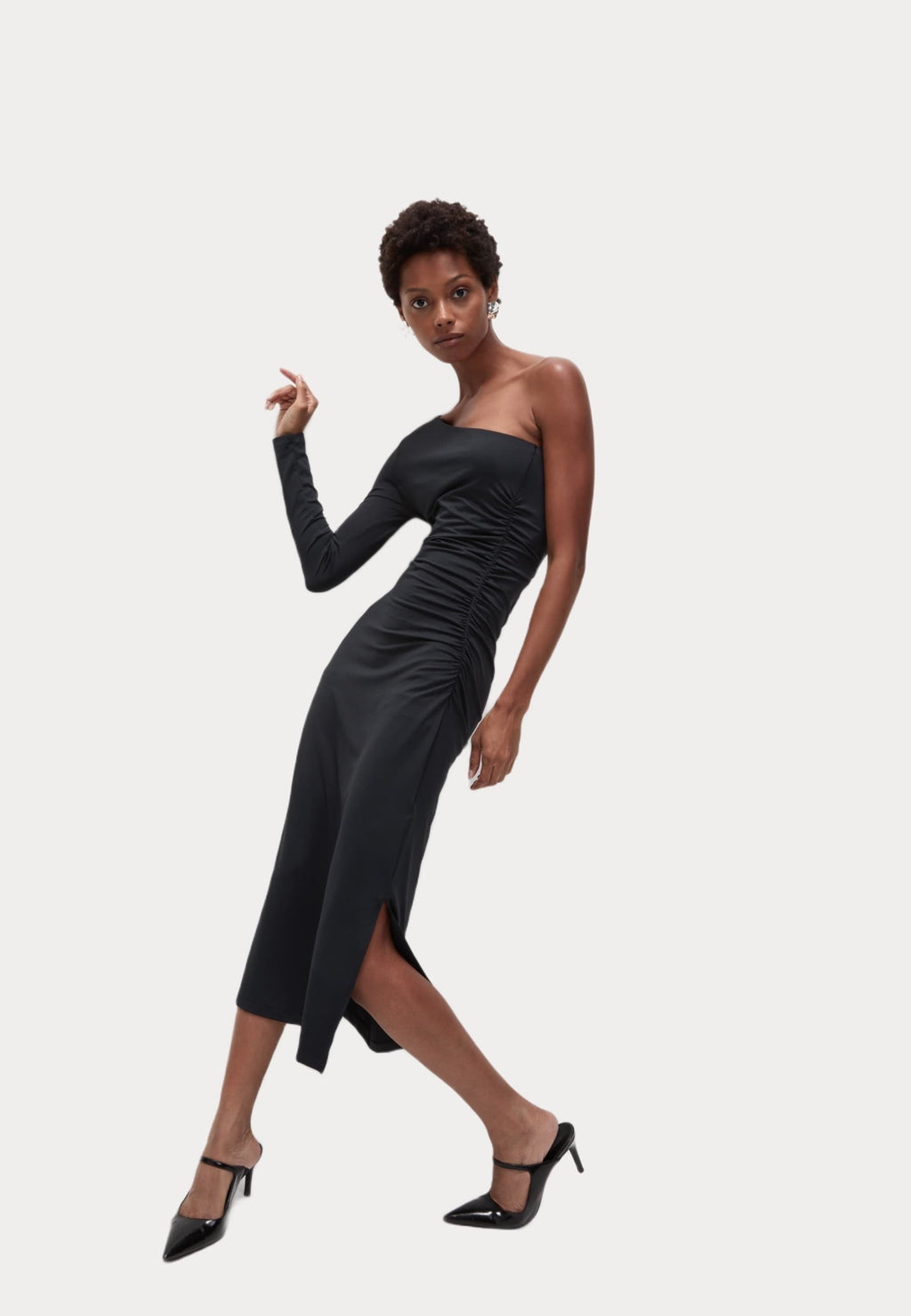 Marks & Spencer ONE SHOULDER MIDI BODYCON
