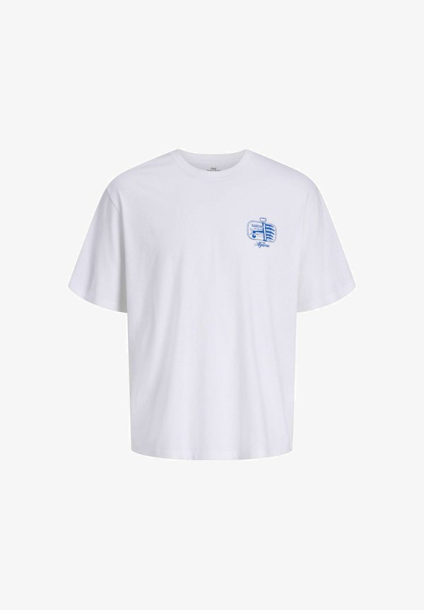 Jack & Jones Plus Size - Print T-shirt - bright white