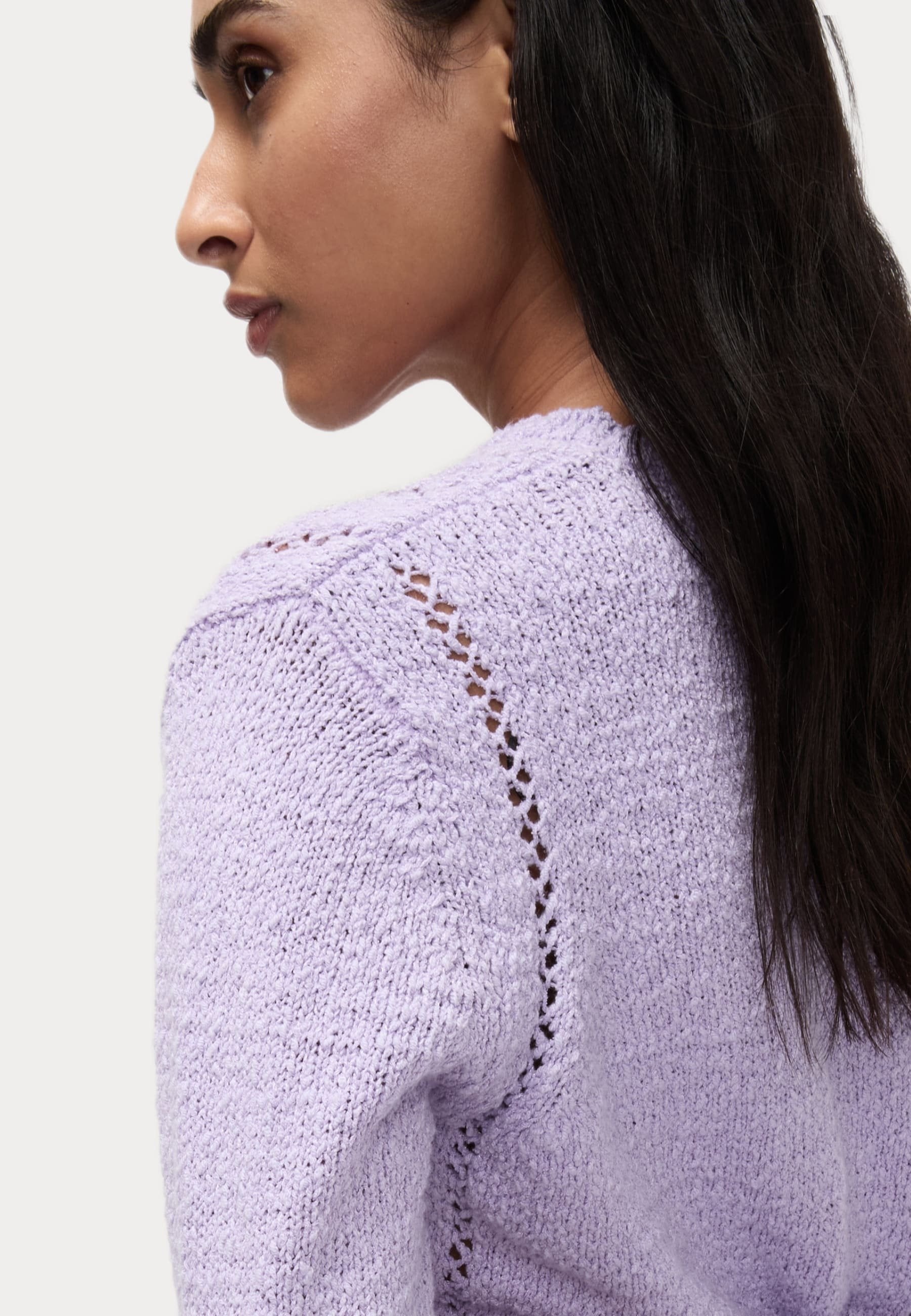Marks & Spencer COTTON RICH TEXTURED V-NECK