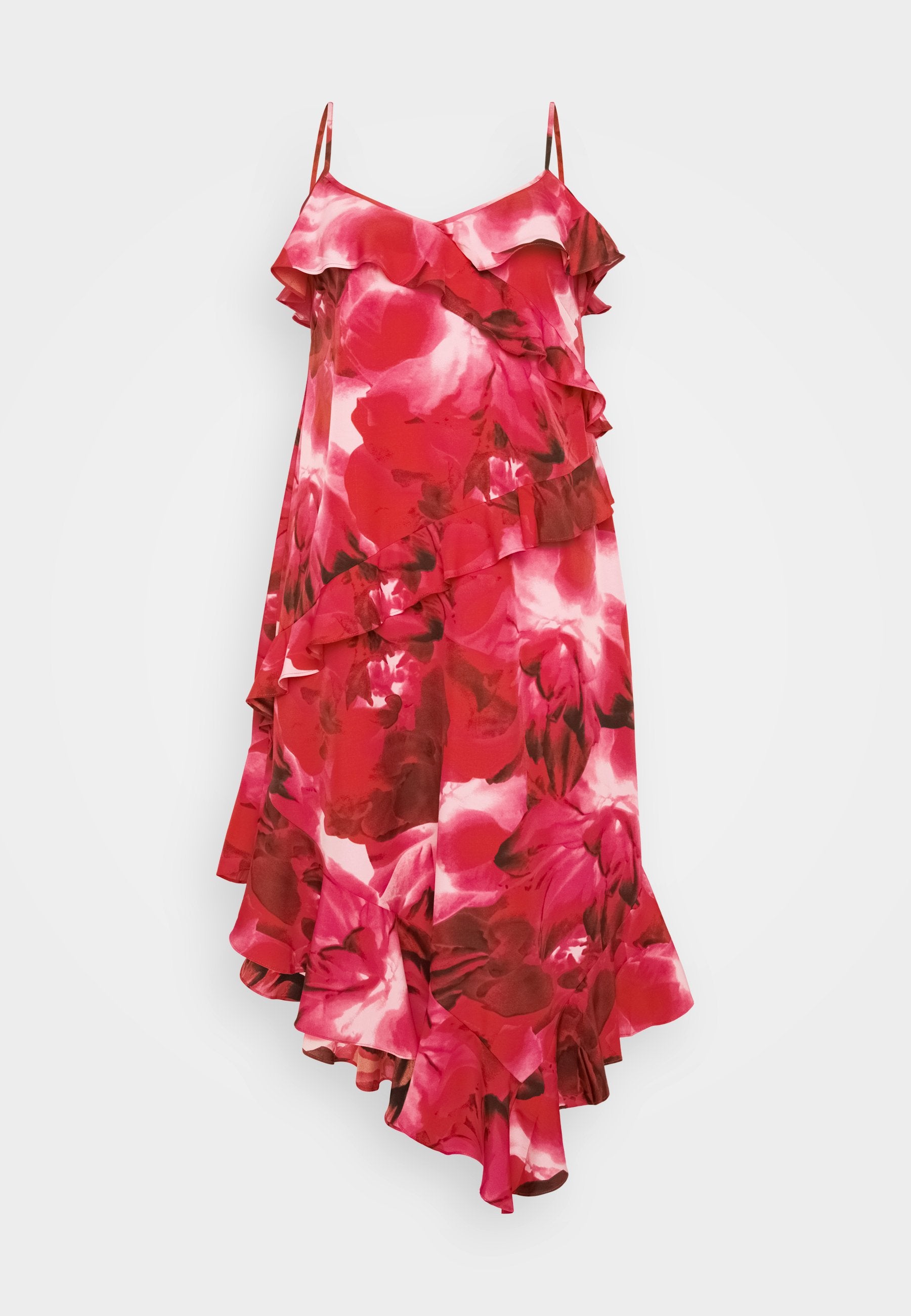 CARROSAL STRAP FRILL ANKLE DRESS Media 1